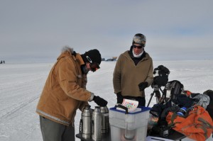 Alex at the DA aid station.