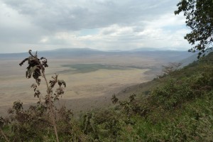 The Ngorongoro Crater.