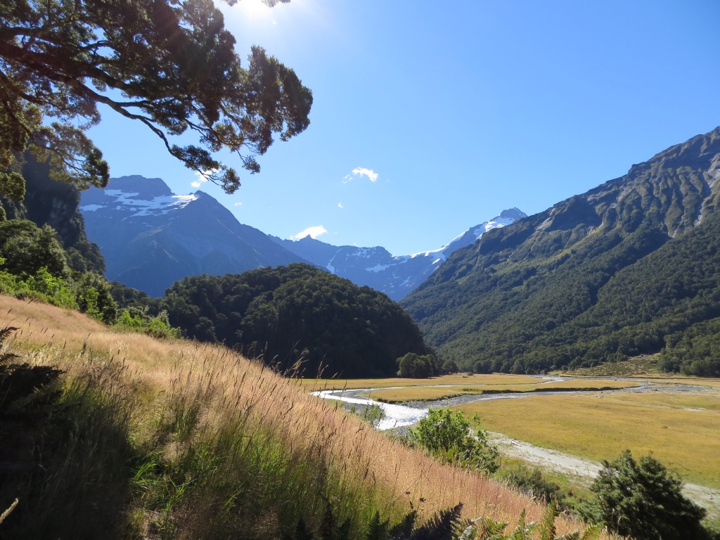 Steep mountains, glaciers, beautiful forests and crystal clear rivers everywhere.