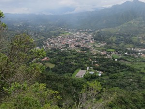 The town of Vilcabamba, Ecuador.