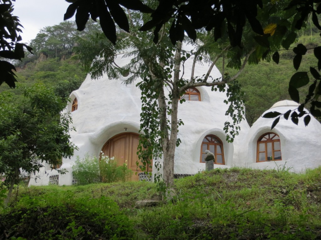 Moorish style custom dome home.