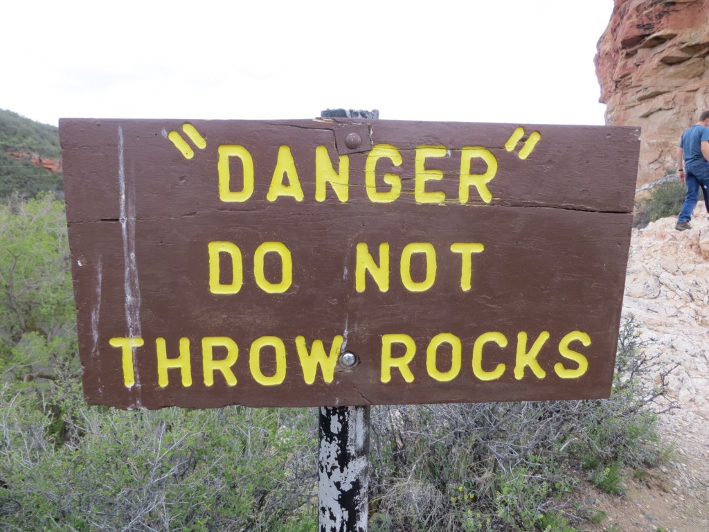 Sign at Natural Bridge Park