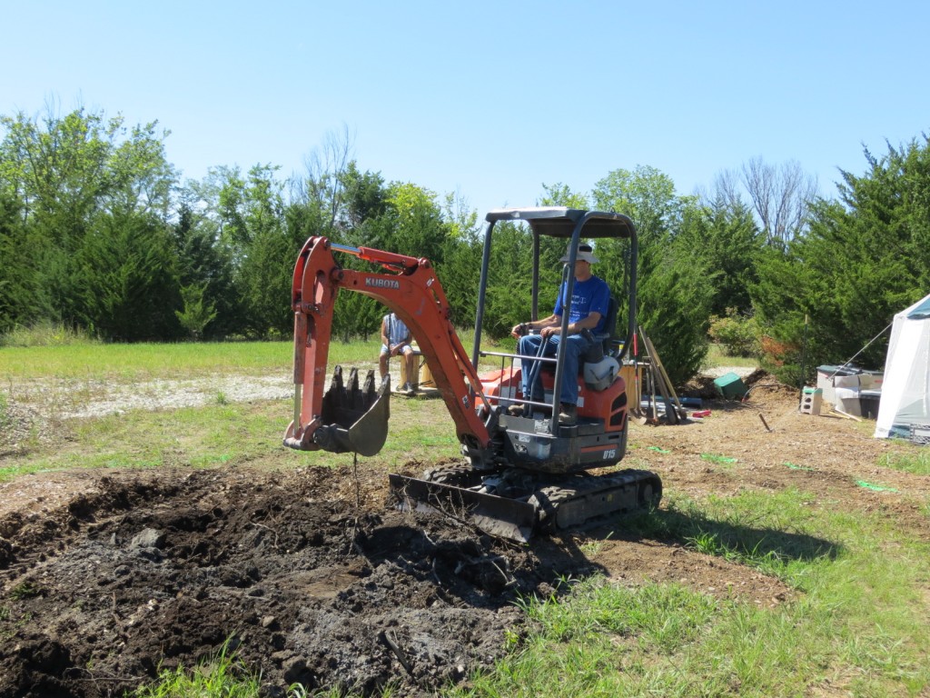 Clearing the ground