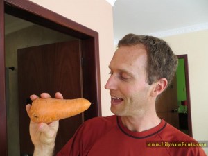 giant carrot from south america