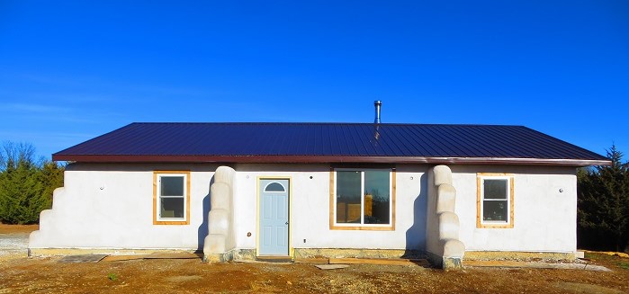 Earthbag house