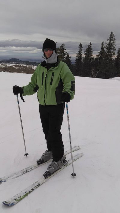 Keith Skiing at Terry Peak