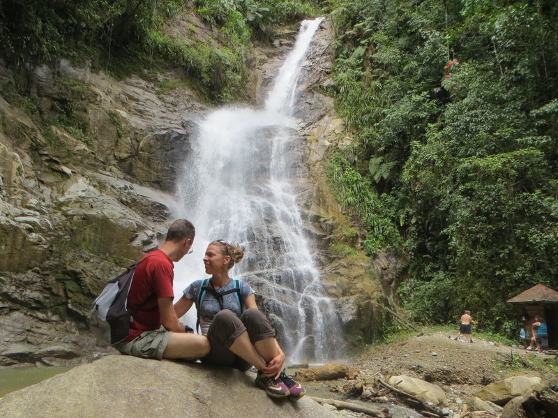 Waterfall in Podocarpus National Park